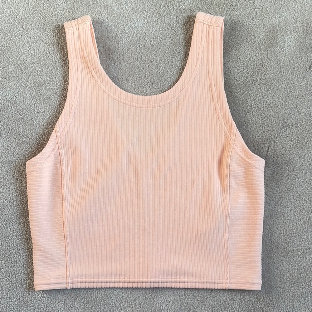 Lululemon Ribbed Softstreme Cropped Tanktop